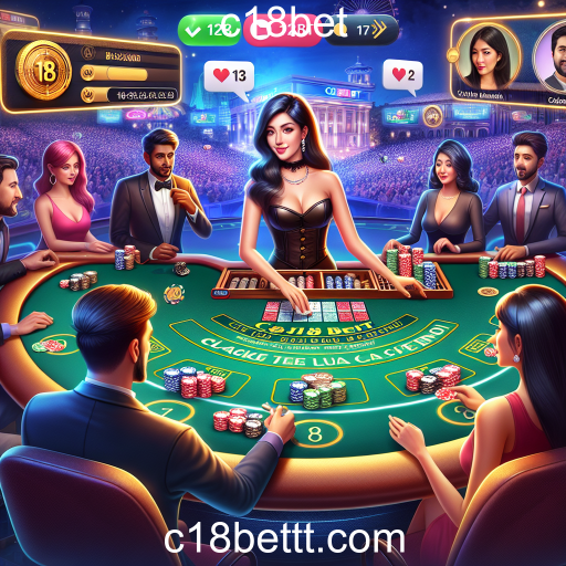 A Revolução dos Jogos de 'Live Dealer' no C18Bet